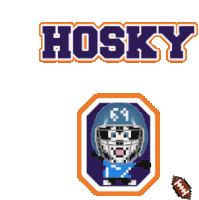 Danarco Hosky Sticker - Danarco Hosky Football Stickers