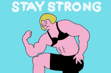 Stay Strong Power GIF - Stay Strong Power Cry Girl GIFs