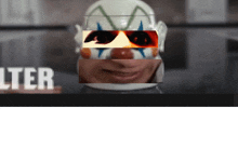 a picture of a clown with the word alter in the bottom right corner