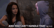 And You Cant Handle That Paris Berelc GIF - And You Cant Handle That Paris Berelc Alexa Mendoza GIFs