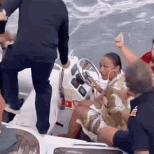 Boat Scared GIF - Boat Scared Party GIFs