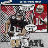 Atlanta Falcons Vs. San Francisco 49ers Pre Game GIF - Nfl National Football League Football League GIFs
