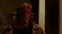 Hellboy Aw Crap GIF - Hellboy Aw Crap Upset GIFs