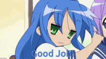 Good Job Lucky Star GIF - Good Job Lucky Star Anime GIFs