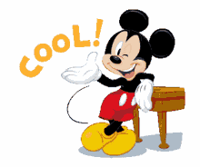 Mickey Mouse Cool GIF - Mickey Mouse Cool Wink GIFs