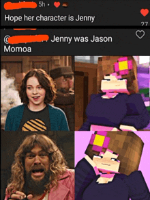 jenny was jason momoa is the name given to jenny