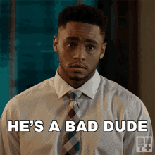 Hes A Bad Dude Raymond Ray Ade GIF - Hes A Bad Dude Raymond Ray Ade Hes A Bad Guy GIFs