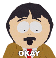 Okay Randy Marsh Sticker - Okay Randy Marsh South Park Stickers