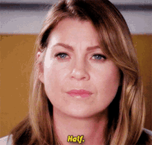 Greys Anatomy Meredith Grey GIF - Greys Anatomy Meredith Grey Half GIFs
