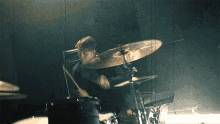 Drumming Thoughtcrimes GIF - Drumming Thoughtcrimes Panopticon Song GIFs