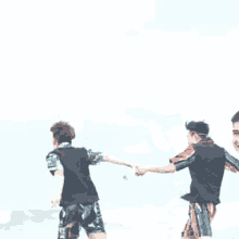 Beach Holding Hands GIF - Beach Holding Hands Happy GIFs