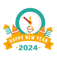 Health New Year Sticker