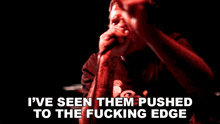 Ive Seen Them Pushed To The Fucking Edge Joel Birch GIF - Ive Seen Them Pushed To The Fucking Edge Joel Birch The Amity Affliction GIFs