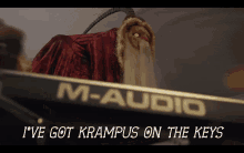 Nick Lutsko Animatronic Krampus GIF - Nick Lutsko Animatronic Krampus Krampus GIFs