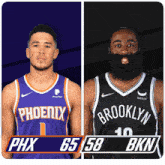 Phoenix Suns (65) Vs. Brooklyn Nets (58) Half-time Break GIF - Nba Basketball Nba 2021 GIFs