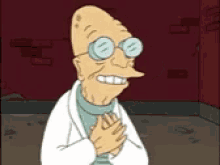Futurama Professor Farnsworth GIF