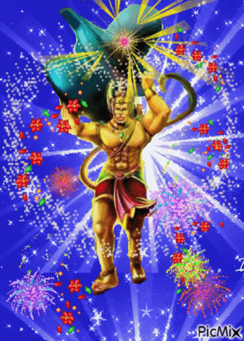 hindu god animated gif