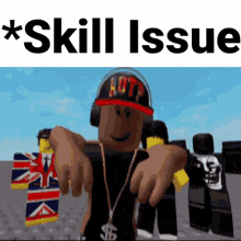skill issue death threats