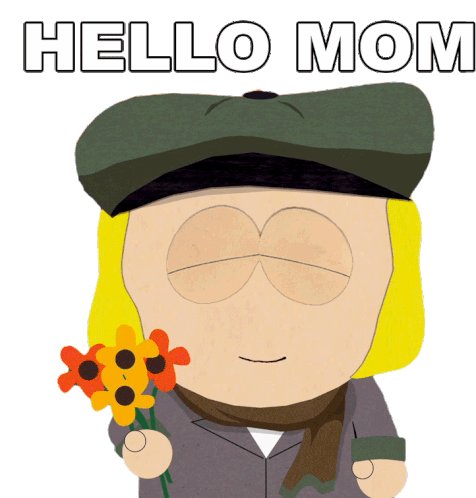 Hello Mom Hello Dad Pip Sticker - Hello Mom Hello Dad Pip South Park Stickers