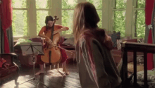 Playing Music GIF - Playing Music Cello GIFs