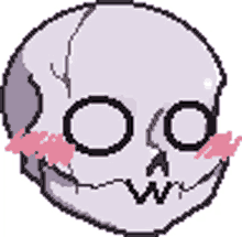 pixel skull owo laenmo