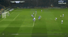 Kolarov'S Free Kick V Leicester GIF