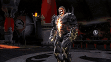 Mortal Kombat Vs Dc Universe Dark Kahn GIF - Mortal Kombat Vs Dc Universe Dark Kahn Bad Guy GIFs