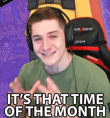 Its That Time Of The Month Monthly GIF - Its That Time Of The Month Monthly Once A Month GIFs