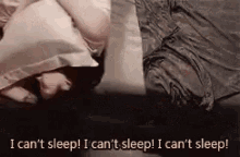 Cant Sleep Insomnia GIF - Cant Sleep Insomnia I Hate Everything GIFs