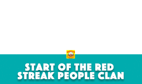 Navamojis Start Of The Red Streak People Clan Sticker - Navamojis Start Of The Red Streak People Clan Stickers
