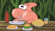 Patrick Star Spongebob GIF - Patrick Star Spongebob Eat GIFs