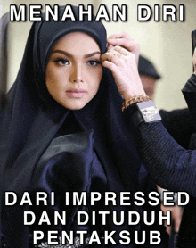 Siti Nurhaliza Menahan Diri GIF - Siti Nurhaliza Menahan Diri Dari Impressed GIFs