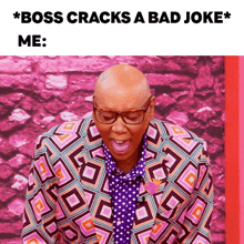 Boss Cracks A Bad Joke Me Rupaul GIF
