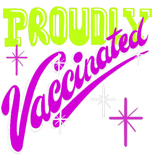 Proudly Vaccinated Covid Vaccine Sticker - Proudly Vaccinated Covid Vaccine Ready Stickers