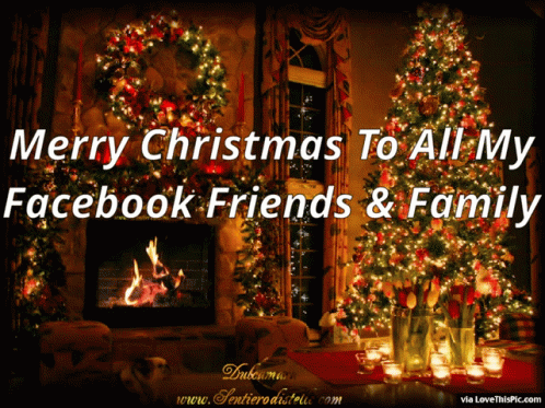 merry christmas images facebook
