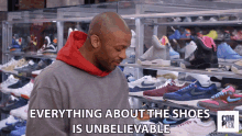 Everything About The Shoes Is Unbelievable Amazed GIF - Everything About The Shoes Is Unbelievable Amazed Satisfied GIFs