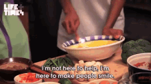I'M Here To Make People Smile GIF - Jourdan Dunn Cara Delevingne Life Times GIFs