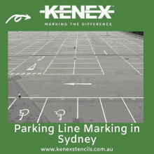 Parking Line Marking Lline Marking Services GIF - Parking Line Marking Lline Marking Services Kenex Stencils GIFs