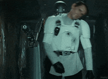 a blurred image of a man holding a gun with the word kepler on the bottom right