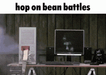 Bean Bean Battles GIF - Bean Bean Battles Hop On GIFs