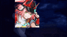 a screenshot of a video game with a girl wearing a hat that says hey on it