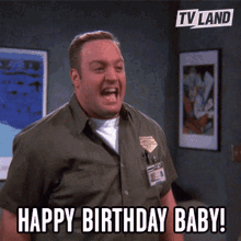 Happy Birthday Baby Its Your Birthday GIF - Happy Birthday Baby Its Your Birthday Kevin James GIFs