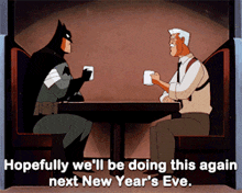 Dcau Batman GIF - Dcau Batman Happy New Year GIFs