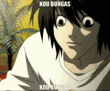 Death Note Kou Bungas L Lawliet Deneuve GIF - Death Note Kou Bungas L Lawliet Deneuve GIFs