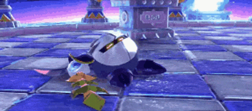 Meta Knight Kirby Meta Knight GIF - Knight Kirby Meta Knight Unmasked - Discover & Share GIFs