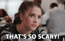 Thats So Scary Reaction GIF - Thats So Scary Scary Reaction GIFs