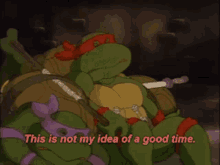 Tmnt Raphael GIF - Tmnt Raphael This Is Not My Idea Of A Good Time GIFs