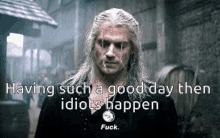 The Witcher Geralt GIF - The Witcher Geralt Good Day GIFs