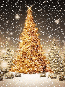 Karácsony Christmas Tree GIF - Karácsony Christmas Tree Snow GIFs
