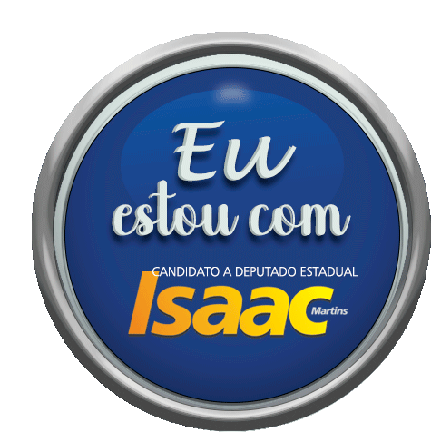 Isaac Martins Deputado Estadual Sticker - Isaac Martins Deputado Estadual Estadual Stickers
